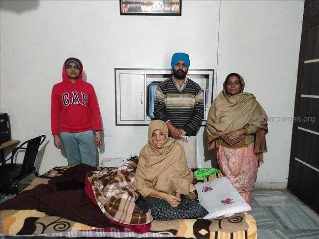 Support to the family of late Jarnail Singh